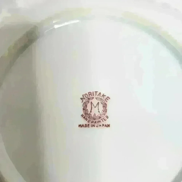 Vintage Noritake Japanese hand painted Lemon Serving Plate - Picture 3 of 5